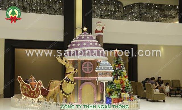 Đồ trang trí noel giá rẻ tphcm