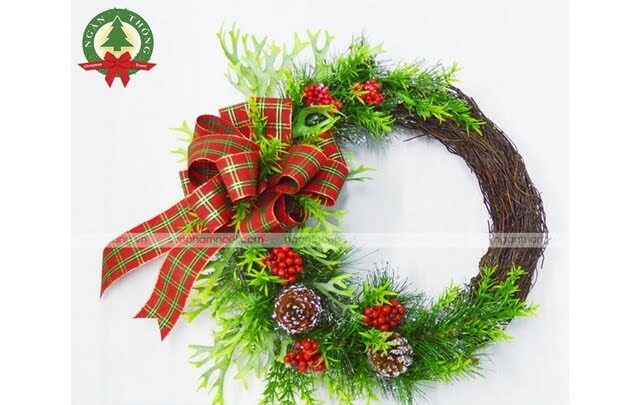 Trang trí noel văn phòng làm việc