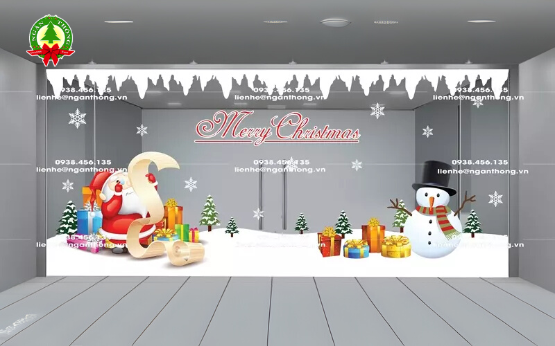 Mua decal trang trí noel ở đâu ?