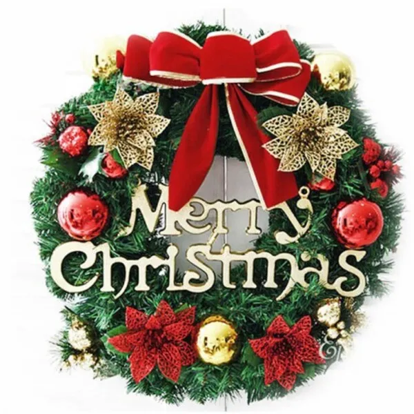 Mẫu vòng nguyệt quế noel