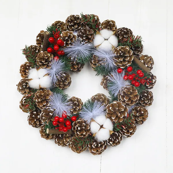 Mẫu vòng nguyệt quế noel