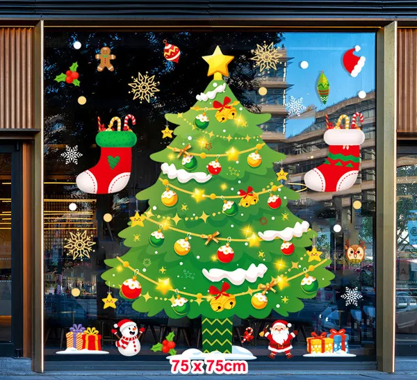 Decal trang trí noel Quận 2