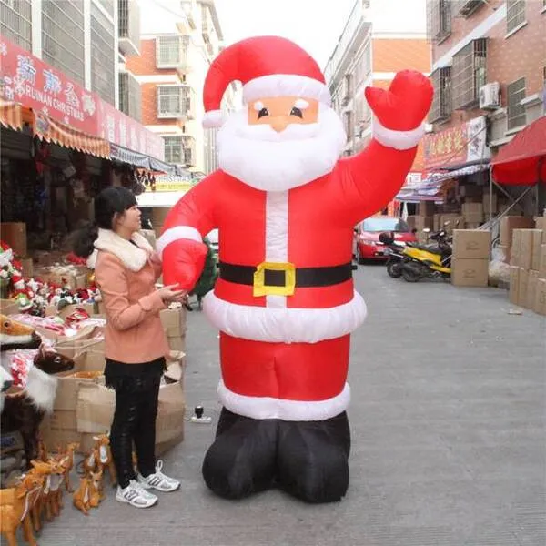 Mô hình ông già noel lớn