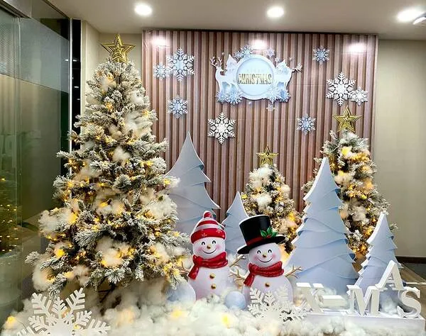 Trang trí tiểu cảnh Giáng sinh