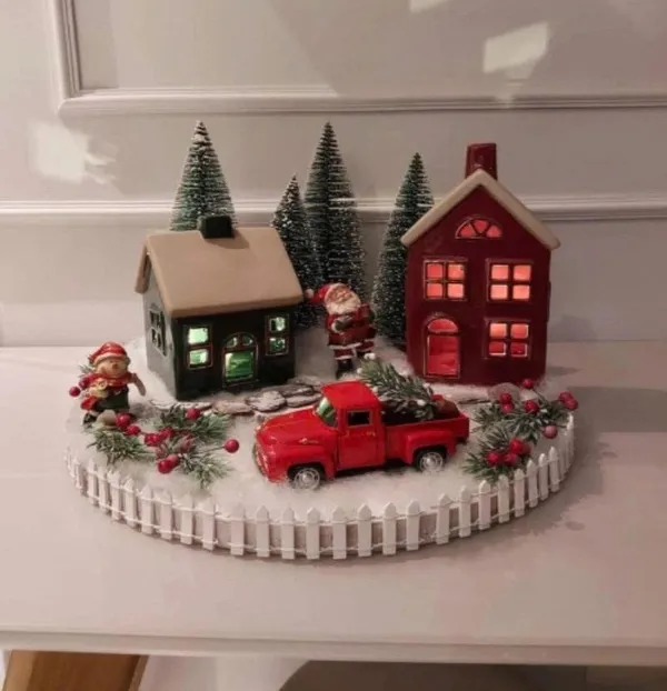 Trang trí tiểu cảnh Giáng sinh