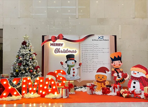 Trang trí tiểu cảnh Giáng sinh