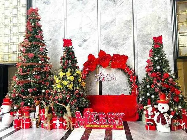 Trang trí tiểu cảnh Giáng sinh