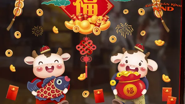 Decal trang trí tết mua ở đâu
