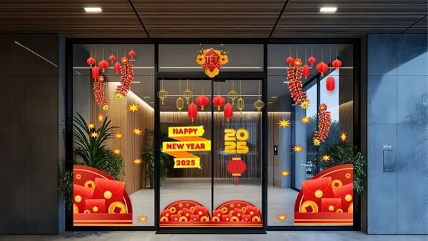 Decal trang trí tết mua ở đâu