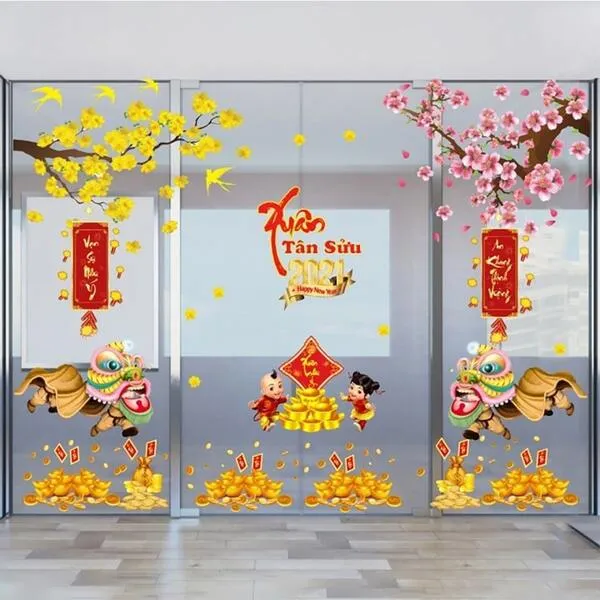 Mua decal trang trí tết ở đâu