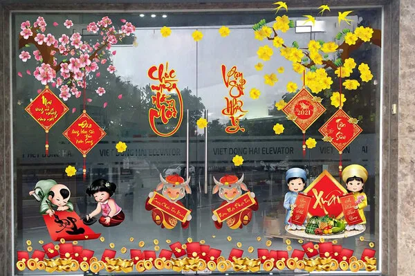 Mua decal trang trí tết ở đâu