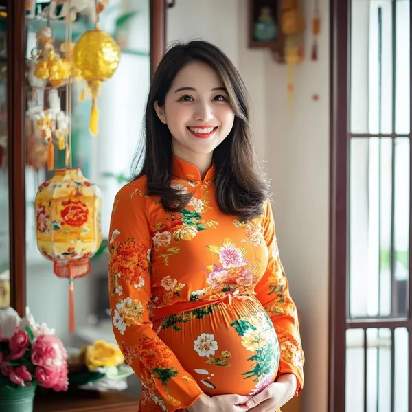 Bầu có được đi chúc Tết không