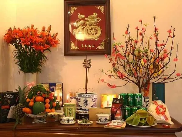 Cách trang trí bàn thờ ngày tết