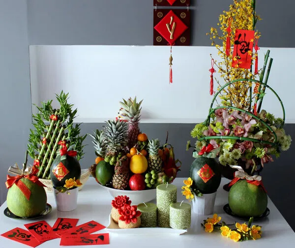 Cách chưng trái cây ngày Tết