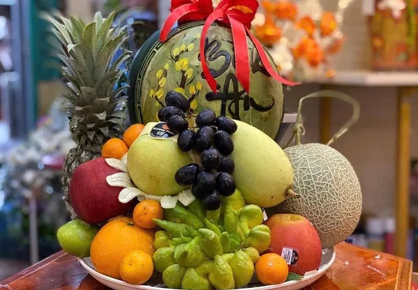 Cách chưng trái cây ngày Tết