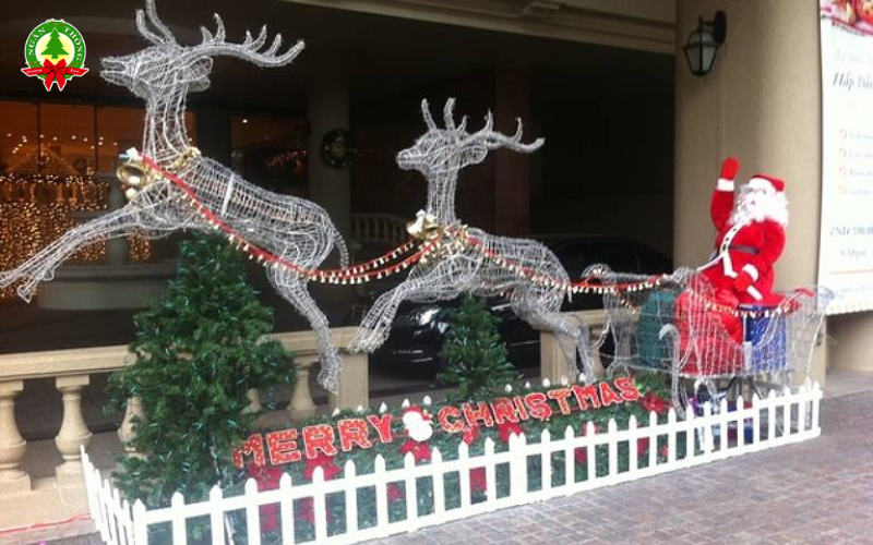 Những hạng mục trang trí Noel phố đi bộ nổi bật nhất 