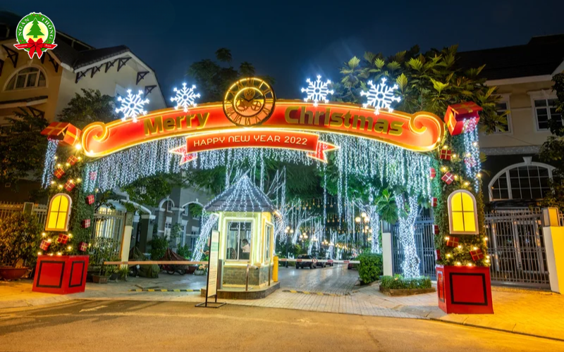 Những hạng mục trang trí Noel phố đi bộ nổi bật nhất 