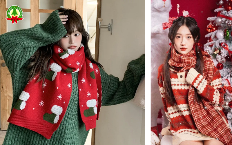 10+ Cách phối trang phục Noel độc lạ để có bộ ảnh lung linh ngày lễ 